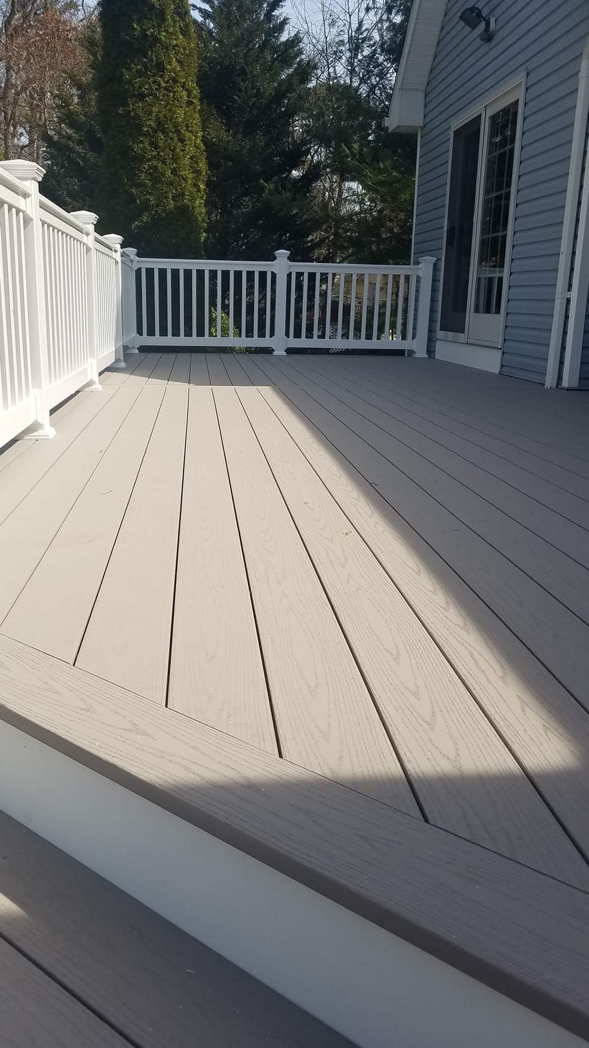 Completed deck build Staten Islandd