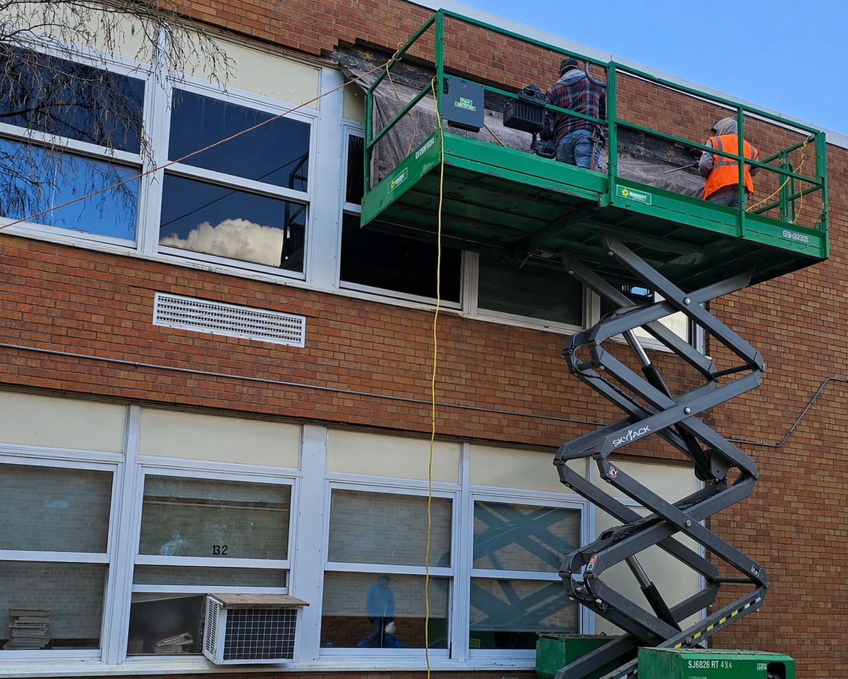 Public school facade restoration — FISP / Local Law 11 work
