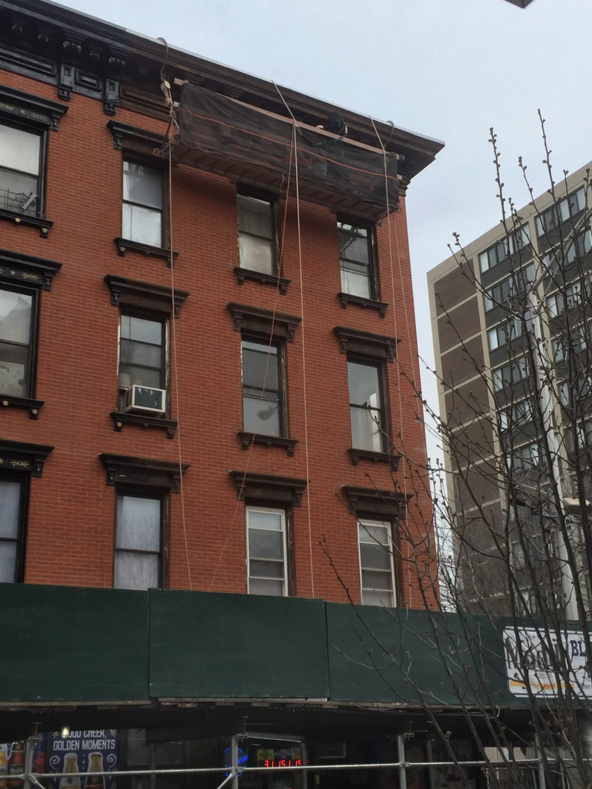 Government concrete restoration project Long Island