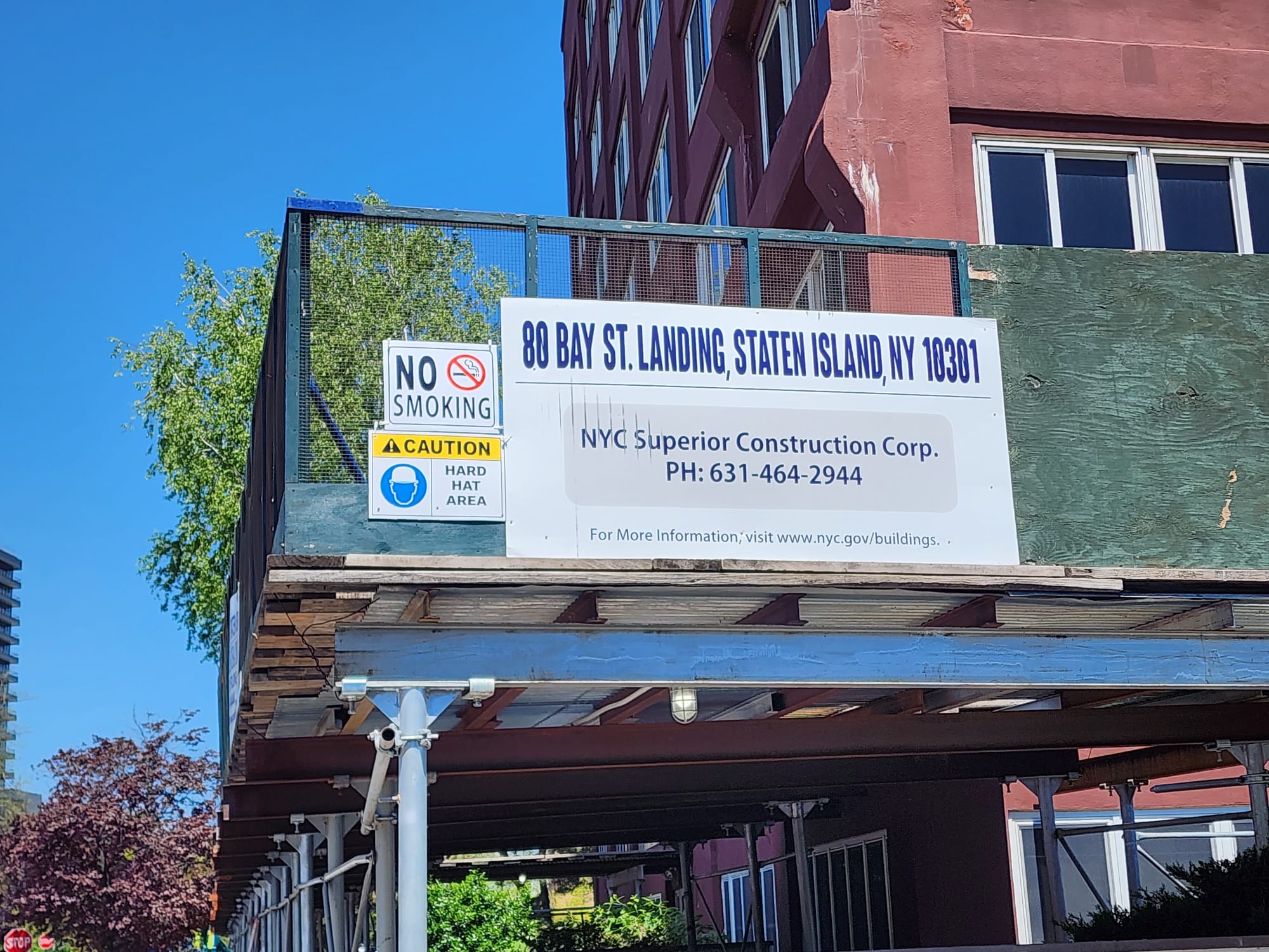 Public school facade restoration — FISP / Local Law 11 work